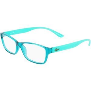 LACOSTE L3803B Aqua met Fosforescerende Tempels - Brillen Frames LACOSTE L3803B Aqua met Fosforescerende Tempels - Brillen Frames