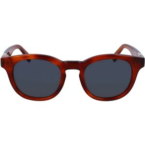 Lacoste L6006S 218 Brown Oval Sunglasses - Sunglasses Lacoste L6006S 218 Brown Oval Sunglasses - Sunglasses