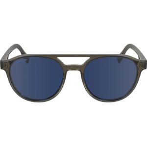 Lacoste L6008S 210 53-19 Sunglasses - Full-rim Men Round UV Protection Lacoste L6008S 210 53-19 Sunglasses - Full-rim Men Round UV Protection