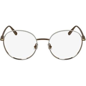 Longchamp Model LO2160 Gold Round Eyeglasses - Eyeglasses Longchamp Model LO2160 Gold Round Eyeglasses - Eyeglasses