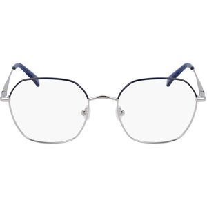 Longchamp LO2152 042 Silver Square Eyeglasses - Eyeglasses Longchamp LO2152 042 Silver Square Eyeglasses - Eyeglasses