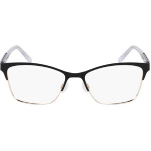 DKNY DK3008 001 Schwarz/Gold Rechteck Brillenrahmen - Brillenrahmen DKNY DK3008 001 Schwarz/Gold Rechteck Brillenrahmen - Brillenrahmen