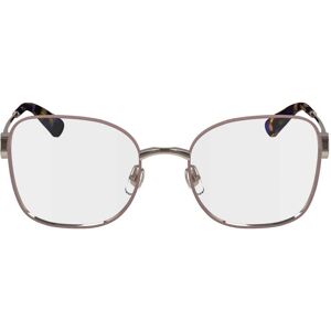 LONGCHAMP LO2163 Rose Gold/Burgundy Metal Eyewear Frames - Eyewear Frames LONGCHAMP LO2163 Rose Gold/Burgundy Metal Eyewear Frames - Eyewear Frames