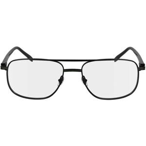 Lacoste L2302 Black Rectangular Metal Eyeglasses - Eyeglasses Lacoste L2302 Black Rectangular Metal Eyeglasses - Eyeglasses