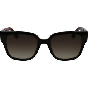 Lacoste L6044S 001 Square Womens Sunglasses - Sunglasses Lacoste L6044S 001 Square Womens Sunglasses - Sunglasses