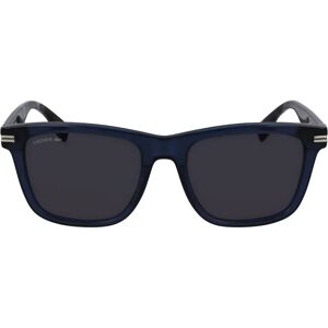 Lacoste L6045S Blue Rectangular Sunglasses - Sunglasses Lacoste L6045S Blue Rectangular Sunglasses - Sunglasses