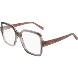 Ferragamo SF3031 - Nude a Righe Taupe - Montatura occhiali Ferragamo SF3031 - Nude a Righe Taupe - Montatura occhiali