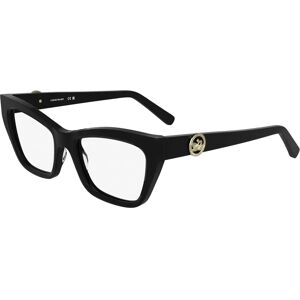 LONGCHAMP LO2762 001 Black Square Acetate Eyewear Frames - Eyewear Frames LONGCHAMP LO2762 001 Black Square Acetate Eyewear Frames - Eyewear Frames