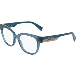 LIU JO LJ2820 Light Blue Geometric Eyewear Frames - Eyewear Frames LIU JO LJ2820 Light Blue Geometric Eyewear Frames - Eyewear Frames