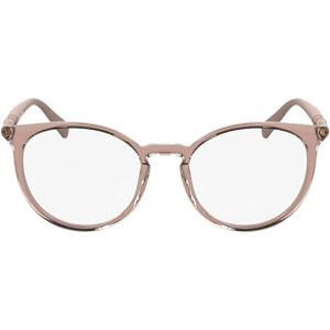 LONGCHAMP LO2768 610 Rose Transparent Eyewear Frames - Eyewear Frames LONGCHAMP LO2768 610 Rose Transparent Eyewear Frames - Eyewear Frames