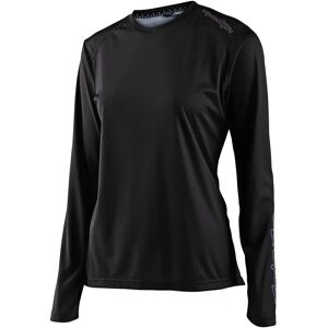 Troy Lee Designs Lilium Block Ladies Bicycle Jersey - Black Grey - M Troy Lee Designs Lilium Block Ladies Bicycle Jersey - Black Grey - M