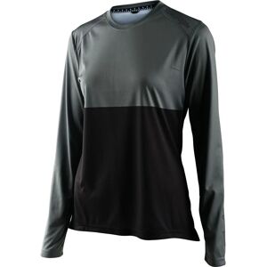 Troy Lee Designs Lilium Block Damen Fahrrad Jersey - Schwarz Grau - Fahrrad Jersey Troy Lee Designs Lilium Block Damen Fahrrad Jersey - Schwarz Grau - Fahrrad Jersey