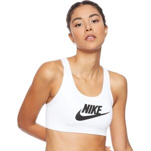 Nike Swoosh Logo White Sports Bra - M Nike Swoosh Logo White Sports Bra - M