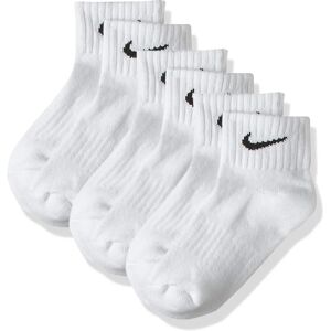 Valkoiset Nike pehmustetut sukat - Kestäviä, Mukavia, 3 Par Valkoiset Nike pehmustetut sukat - Kestäviä, Mukavia, 3 Par