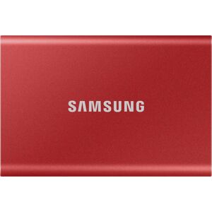 Samsung Przenośny SSD T7 - 500GB - Czerwony - Zewnętrzny SSD Samsung Przenośny SSD T7 - 500GB - Czerwony - Zewnętrzny SSD