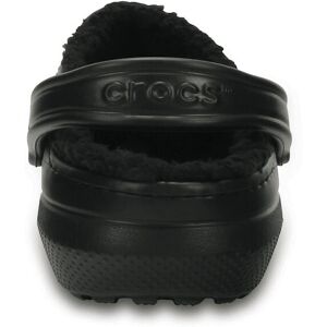 Crocs Classic Fuzz Lined Clog - black/black Crocs Classic Fuzz Lined Clog - black/black