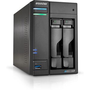 Asustor AS6602T Torre NAS - Intel Celeron J4125 - 4GB DDR4 - SSD - Negro Asustor AS6602T Torre NAS - Intel Celeron J4125 - 4GB DDR4 - SSD - Negro