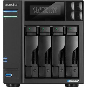 Asustor NAS Torre 4 Bahías + 2x M.2 PCIe, Intel Celeron J4125 Gemini Lake 4 núcleos, 4GB (8GB Max) , 2.5 GbE x2, USB 3.2 x3 .. AS6604T Asustor NAS Torre 4 Bahías + 2x M.2 PCIe, Intel Celeron J4125 Gemini Lake 4 núcleos, 4GB (8GB Max) , 2.5 GbE x2, USB 3.2 x3 .. AS6604T