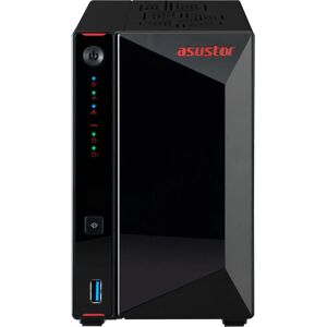 Asustor Nimbustor 2 Gen 2 - 4xM.2 NVMe SSD - RAID 0,1,5,6,10 - 2x2.5GbE - Musta Asustor Nimbustor 2 Gen 2 - 4xM.2 NVMe SSD - RAID 0,1,5,6,10 - 2x2.5GbE - Musta