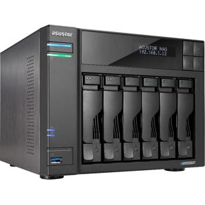 Asustor N5105 NAS de Escritorio de 6 Bahías Negro Asustor N5105 NAS de Escritorio de 6 Bahías Negro