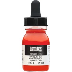 Liquitex Professional Acrylic Ink - 30ml Naphthol Red Light Liquitex Professional Acrylic Ink - 30ml Naphthol Red Light