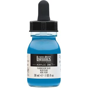Liquitex Acrylic Inks - Fluoscent Blue - Ink Liquitex Acrylic Inks - Fluoscent Blue - Ink