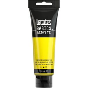 Liquitex Basics Acrylic Colour - 118ml Cadmium Yellow Light Hue Liquitex Basics Acrylic Colour - 118ml Cadmium Yellow Light Hue