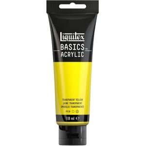 Liquitex Basics Acrylfarbe 118ml 45 Transparent Gelb Liquitex Basics Acrylfarbe 118ml 45 Transparent Gelb