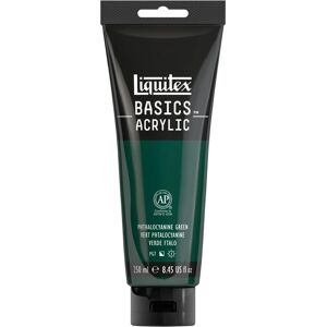 Liquitex Basics Acrylic Paint 250ml - Phthalocyanine Green - Acrylic Paint Liquitex Basics Acrylic Paint 250ml - Phthalocyanine Green - Acrylic Paint