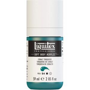 Liquitex Professional Soft Body Acrylic - 59ml - Cobalt Turquoise - Acrylic Paint Liquitex Professional Soft Body Acrylic - 59ml - Cobalt Turquoise - Acrylic Paint