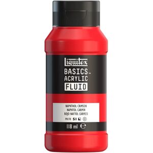 Liquitex - Basics Fluid - Naphtol Crimson - Peinture acrylique - Publicité Liquitex - Basics Fluid - Naphtol Crimson - Peinture acrylique - Publicité