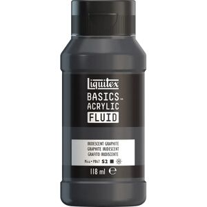 Liquitex Basics Acrylic Fluid - Iridescent Graphite - 118ml - Acrylic Fluid Liquitex Basics Acrylic Fluid - Iridescent Graphite - 118ml - Acrylic Fluid