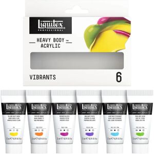 Liquitex Professionelle Heavy Body Acrylfarbe - Lebendige Farben - 6x22ml Liquitex Professionelle Heavy Body Acrylfarbe - Lebendige Farben - 6x22ml