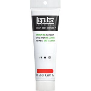 Liquitex Heavy Body Acrylic Paint - 138ml - Professional, Thick, Red - Acrylic Paints Liquitex Heavy Body Acrylic Paint - 138ml - Professional, Thick, Red - Acrylic Paints