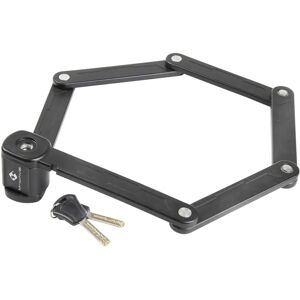 M-Wave Foldable Lock F 875/6 Twin - Steel with Plastic Coating M-Wave Foldable Lock F 875/6 Twin - Steel with Plastic Coating