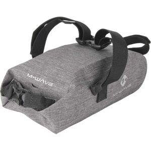 M-Wave Sacoche de Selle - Gris Réfléchissante - 2,5L Imperméable M-Wave Sacoche de Selle - Gris Réfléchissante - 2,5L Imperméable