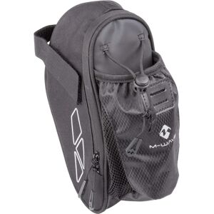 Bolsa de Sella Impermeable M-Wave Negra con Impresión Reflectante - Bolsa de Sella Bolsa de Sella Impermeable M-Wave Negra con Impresión Reflectante - Bolsa de Sella