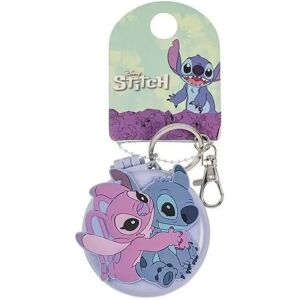 Peershardy Stitch & Angel Keychain - Compact Hairbrush & Mirror Peershardy Stitch & Angel Keychain - Compact Hairbrush & Mirror