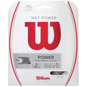 Wilson NXT Power 16 - tennis racket string - White Wilson NXT Power 16 - tennis racket string - White