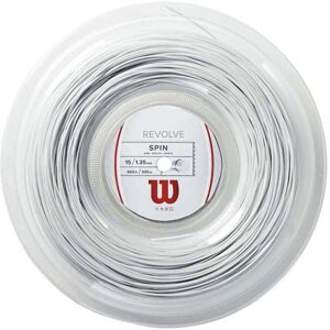 Wilson Revolve 17 Tennis String - 200m White Wilson Revolve 17 Tennis String - 200m White