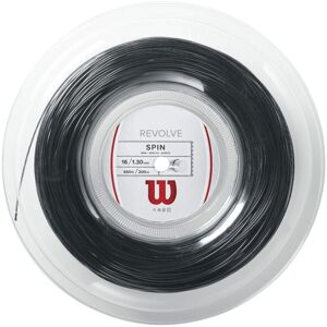 Wilson Revolve 16 Tennis String - 200m Reel Black Wilson Revolve 16 Tennis String - 200m Reel Black