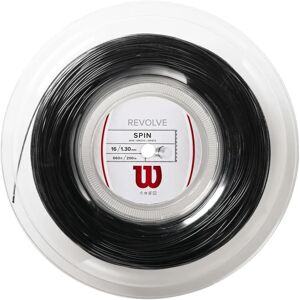String da tennis Wilson Revolve 16 - Bobina da 200m Nero String da tennis Wilson Revolve 16 - Bobina da 200m Nero