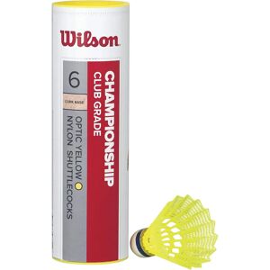 Wilson Championship Badminton Shuttle - Shuttlecock Set of 6 Wilson Championship Badminton Shuttle - Shuttlecock Set of 6