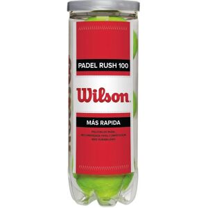 Wilson Padel Rush 100 - Duurzaam, Snel, Milieuvriendelijk - Padelballen Wilson Padel Rush 100 - Duurzaam, Snel, Milieuvriendelijk - Padelballen