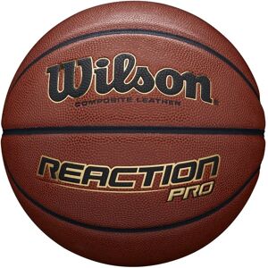 Wilson Reaction Pro Brown - Composite Leather Basketball - 7 Wilson Reaction Pro Brown - Composite Leather Basketball - 7