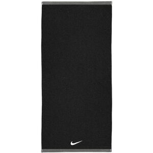 Nike Großer Baumwollhandtuch - Schwarz/Weiß - 120x61cm - Unisex Nike Großer Baumwollhandtuch - Schwarz/Weiß - 120x61cm - Unisex