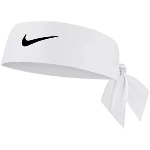 Nike Dri-FIT Head Tie 4.0 White/Black Headband Nike Dri-FIT Head Tie 4.0 White/Black Headband