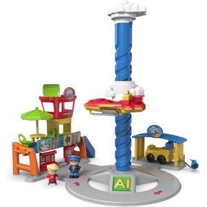 Mattel DGN27 Ensemble d'aéroport électronique - Jouet de construction Mattel DGN27 Ensemble d'aéroport électronique - Jouet de construction