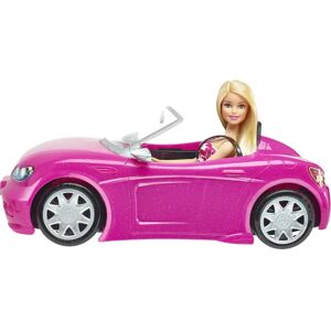 Mattel DJR55 Barbie Doll and Glam Convertible - Doll and Vehicle Set Mattel DJR55 Barbie Doll and Glam Convertible - Doll and Vehicle Set