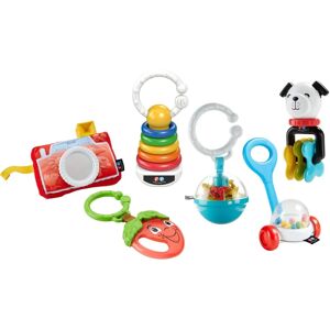 Ensemble de Jouets Classiques Fisher-Price - Collection Sensorielle & Doudous Ensemble de Jouets Classiques Fisher-Price - Collection Sensorielle & Doudous